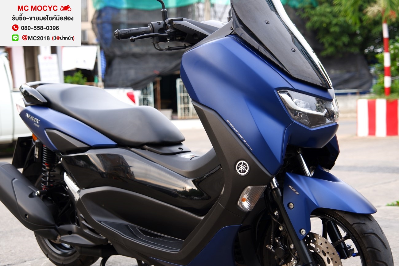 Nmax 2020 อายุรถ5เดือน เลขไมล์8000โล โช้คหลังYSS และของแต่งGTR รถบ้านแท้มือเดียว กุญแจ Book Serviceค