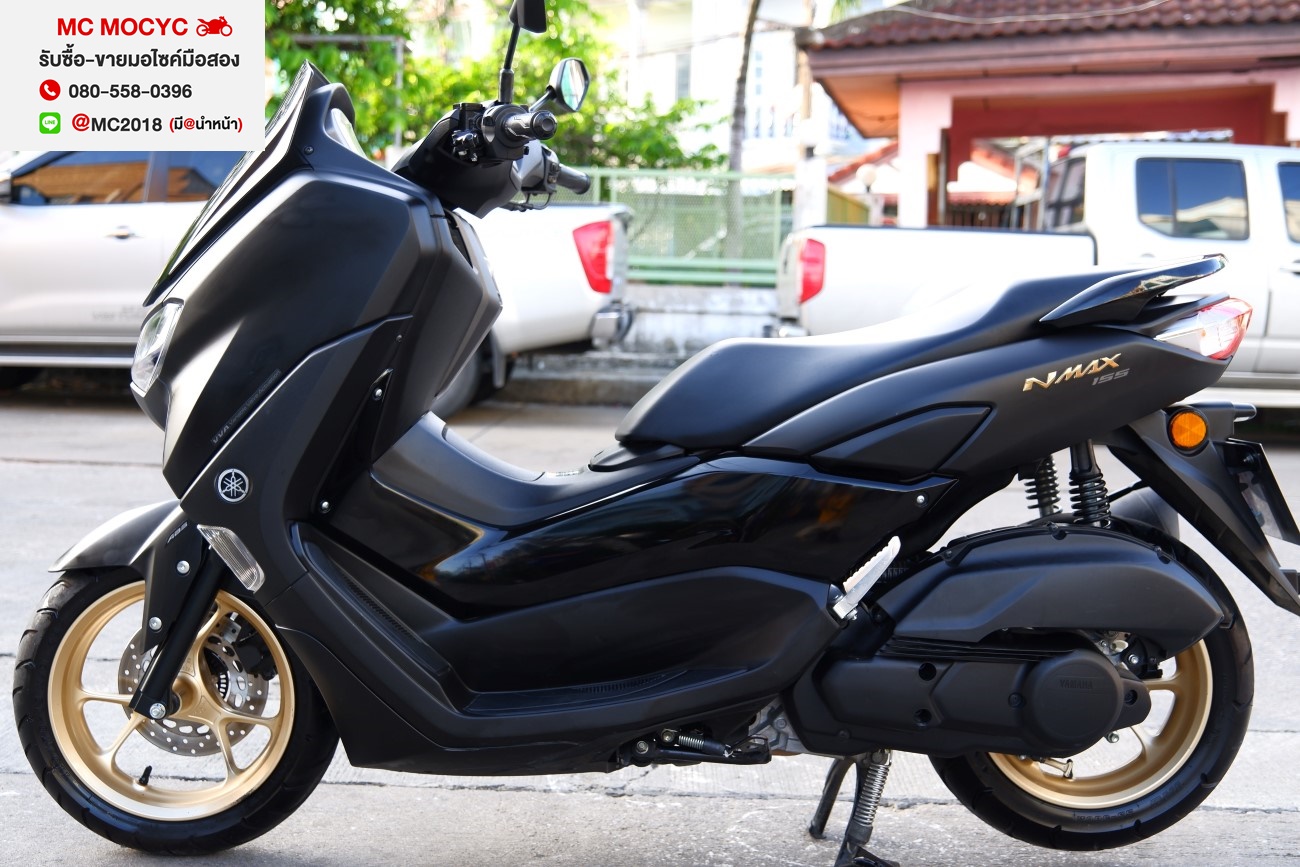 Nmax 2020 สีดำล้อทอง เลขไมล์3000โล รถบ้านแท้มือเดียว กุญแจ Book Serviceครบ 187