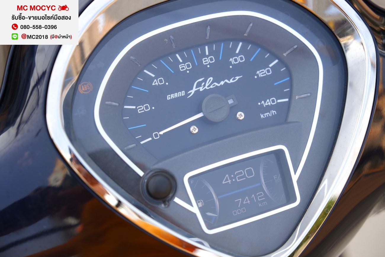 Grand Filano 2019 Hybrid ตัวtop abs วิ่ง7000โล  รถบ้านเครื่องเดิมมือเดียว เล่มชุดโอนครบ 94