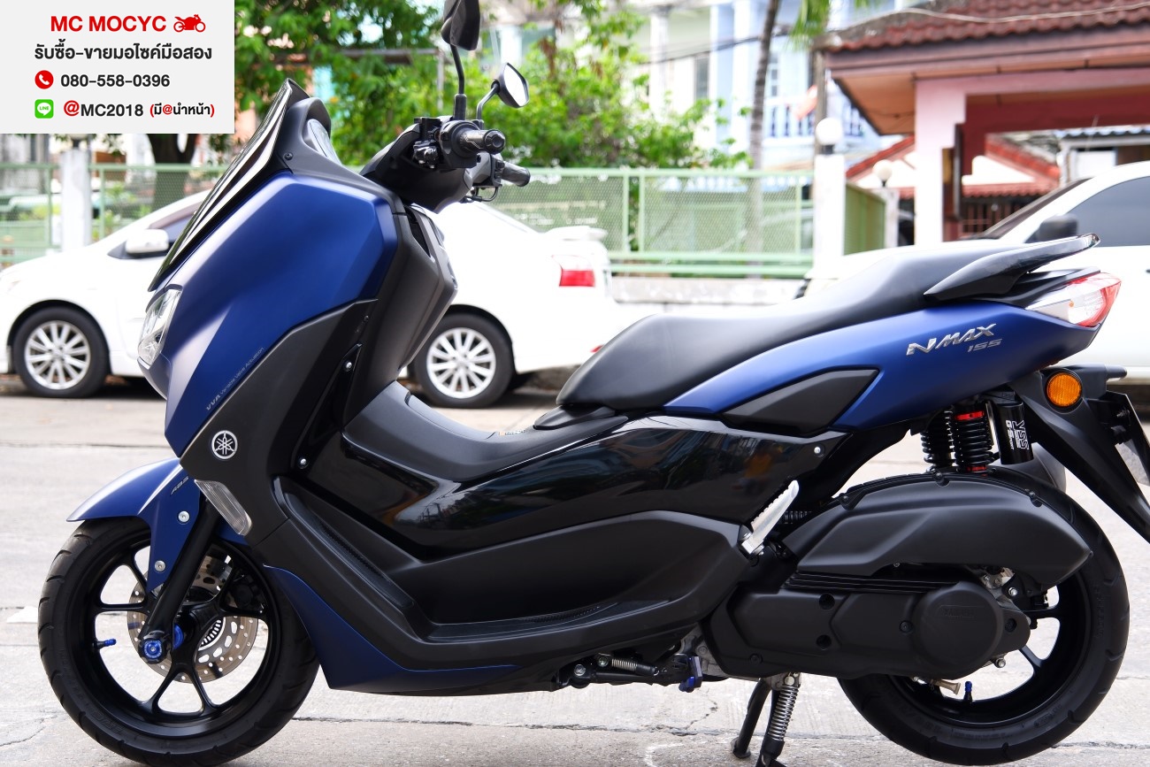 Nmax 2020 อายุรถ5เดือน เลขไมล์8000โล โช้คหลังYSS และของแต่งGTR รถบ้านแท้มือเดียว กุญแจ Book Serviceค
