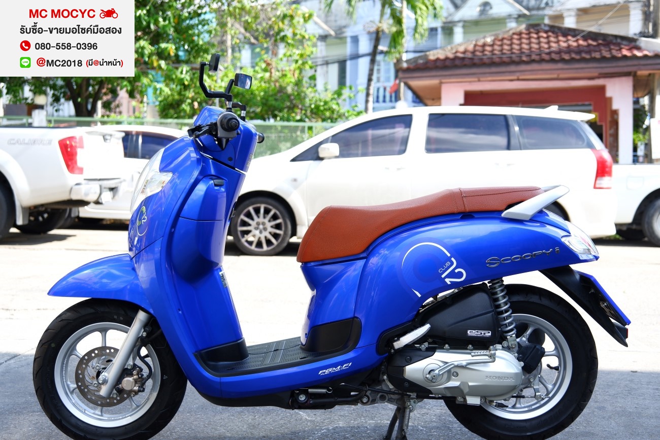 Scoopy i S12 2019 ตัวTopล้อแมค วิ่ง10000โล รถบ้านแท้มือเดียว มีเล่มชุดโอนครบ  156