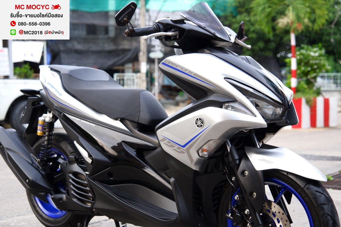 AEROX ตัวTop abs 2018 กุญแจรีโมท เครื่องท่อเดิมๆ รถบ้านมือเดียว 161