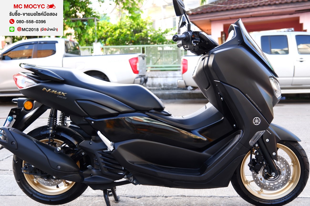 Nmax 2020 สีดำล้อทอง เลขไมล์3000โล รถบ้านแท้มือเดียว กุญแจ Book Serviceครบ 187