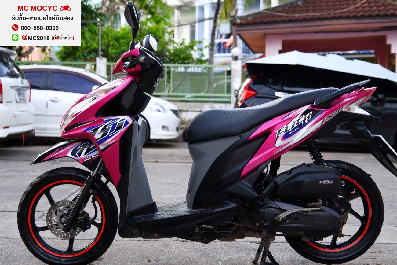 Click 125i 2012 ล้อแมค รถบ้านเครื่องท่อเดิม มีเล่มชุดโอนครบ 184