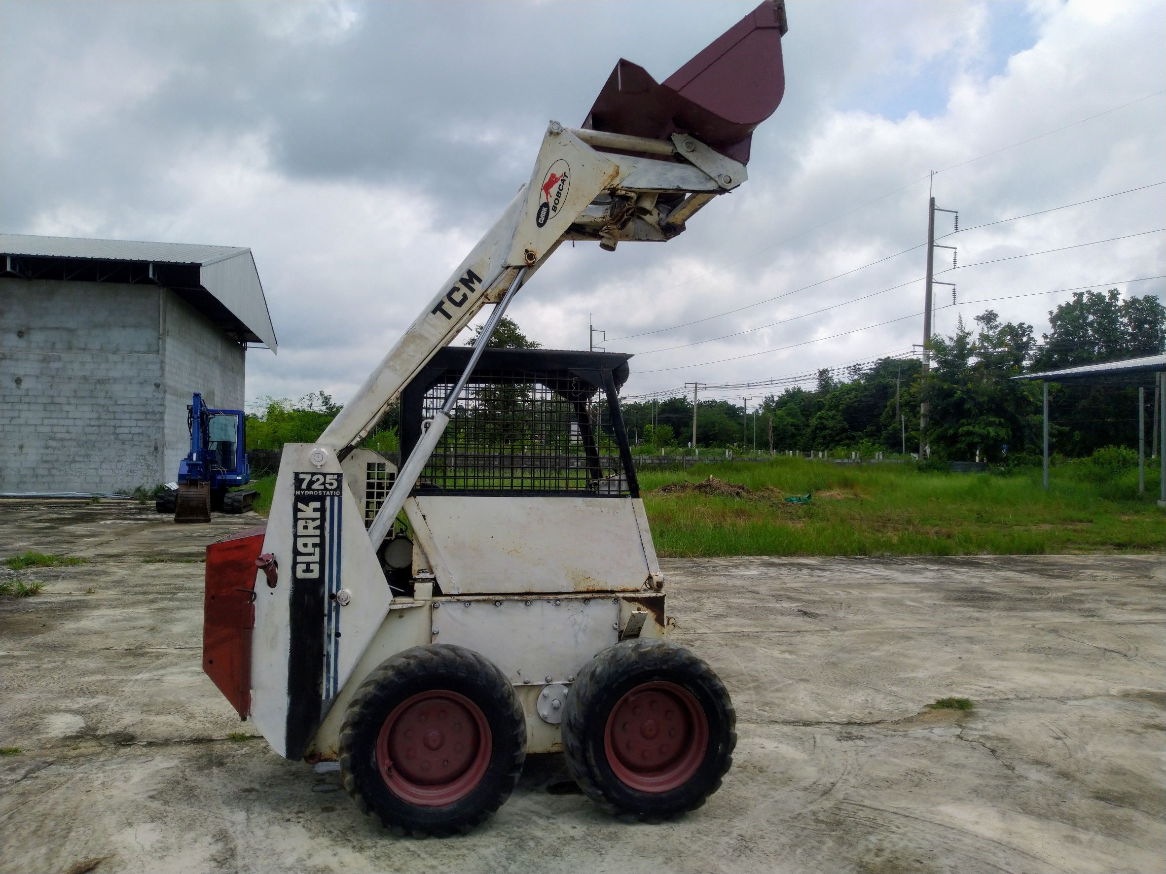 รถตัก Tcm 725 เก่านอก