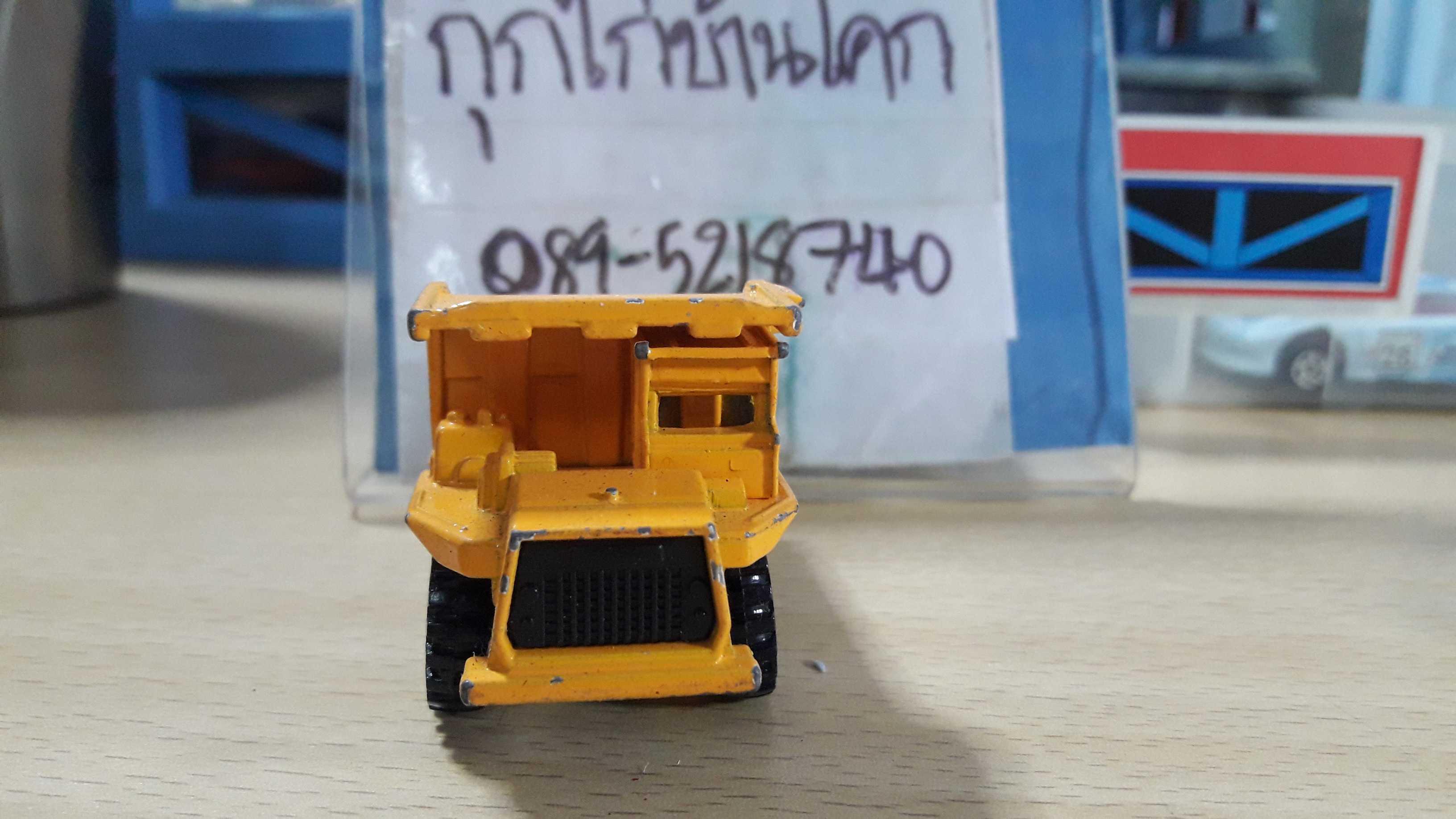 รถเหล็ก Tomica no.F22 OFF ROAD DUMP สีเหลืองสวย ยกดัมได้ แนวก่อสร้าง งานเก่าครับ งานสะสม สเกล 1/119 