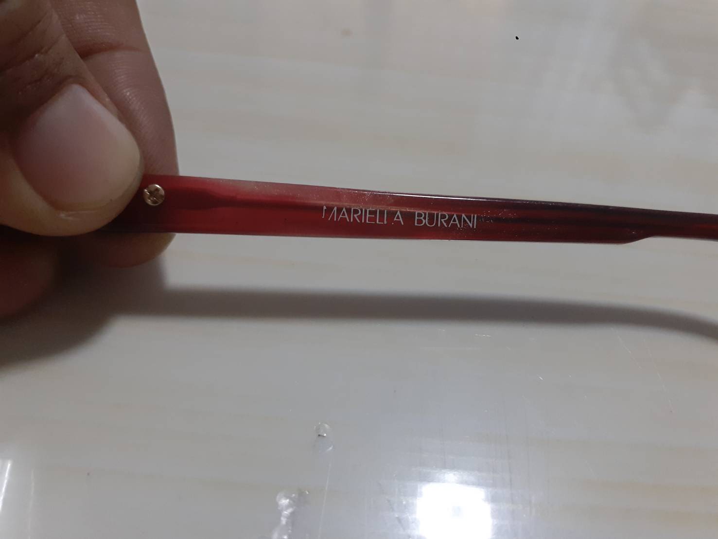 แว่น mariella burani mb37 54 16-138 c08 แว่นสายตายาว +1.00 เลนส์เคลือบมัลติโค้ทกัน uv งานนอกของดีสวยใหม่ พร้อมกล่องและผ้าเช็ดแว่น