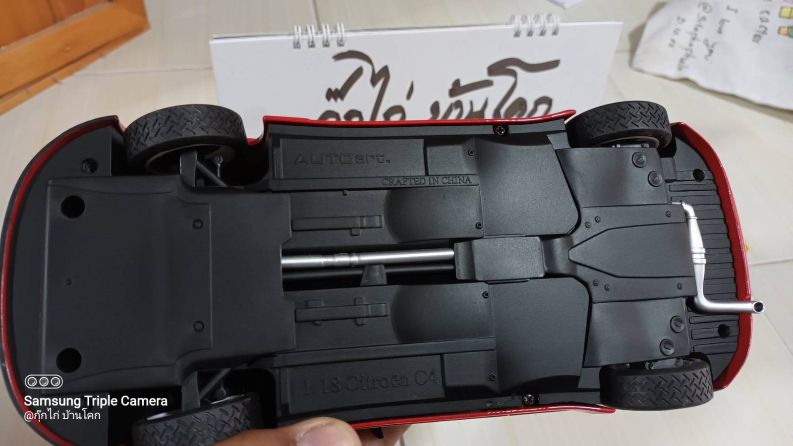รถโมเดล รถเหล็ก Citroen C4 WRC 1/18 Autoart WRC loeb/ elena no.1 sieger brd rallye 2008 miniature Ra รถโมเดล รถเหล็ก Citroen C4 WRC 1/18 Autoart WRC loeb/ elena no.1 sieger brd rallye 2008 miniature Ra