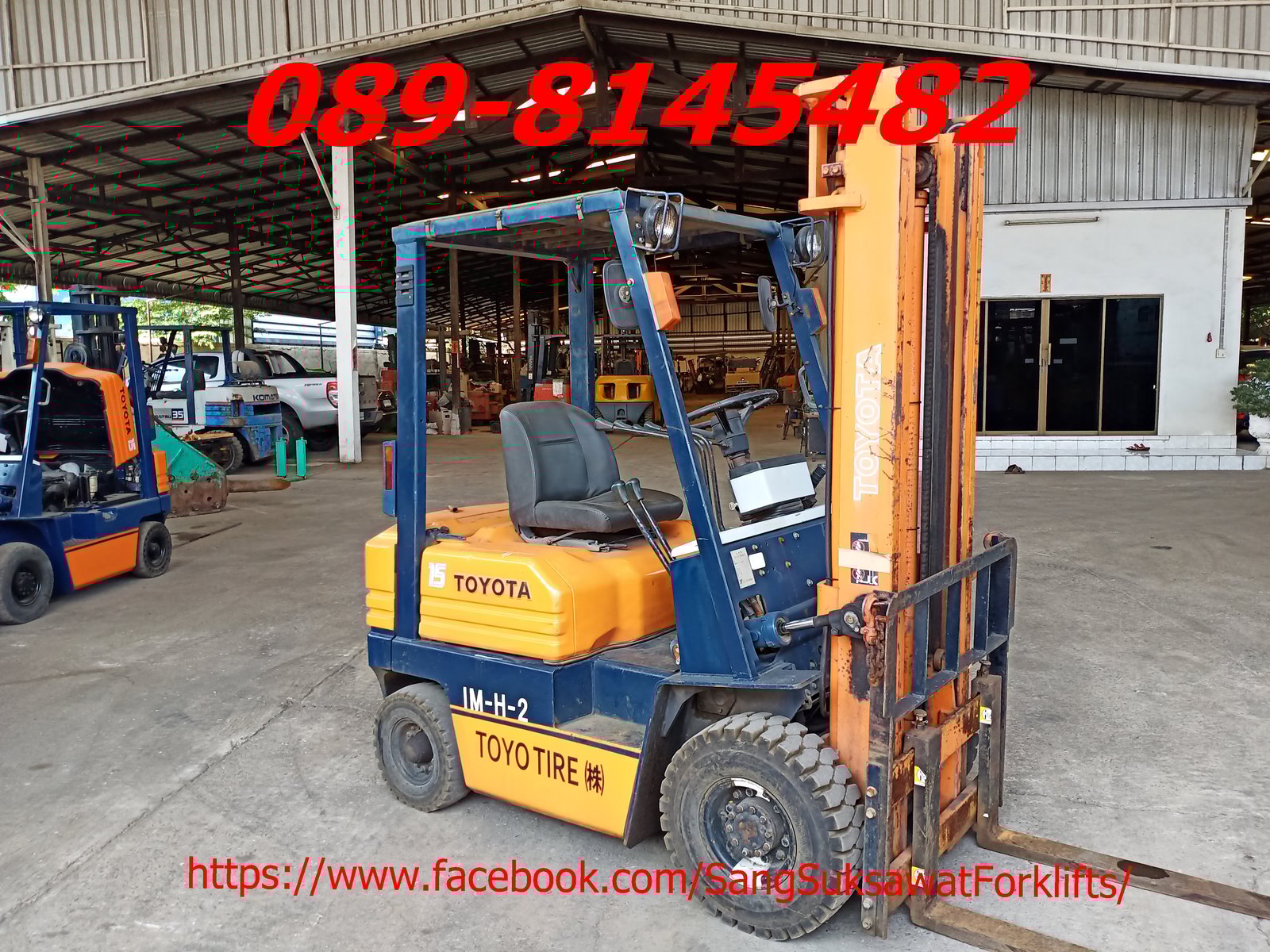 ขายรถยก 1.5 ตัน รถนอกนำเข้าเองจากญี่ปุ่น MADE IN JAPAN