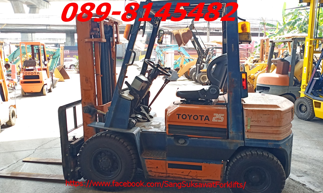 ขายรถยก 2.5 ตัน รถนอกนำเข้าเองจากญี่ปุ่น MADE IN JAPAN