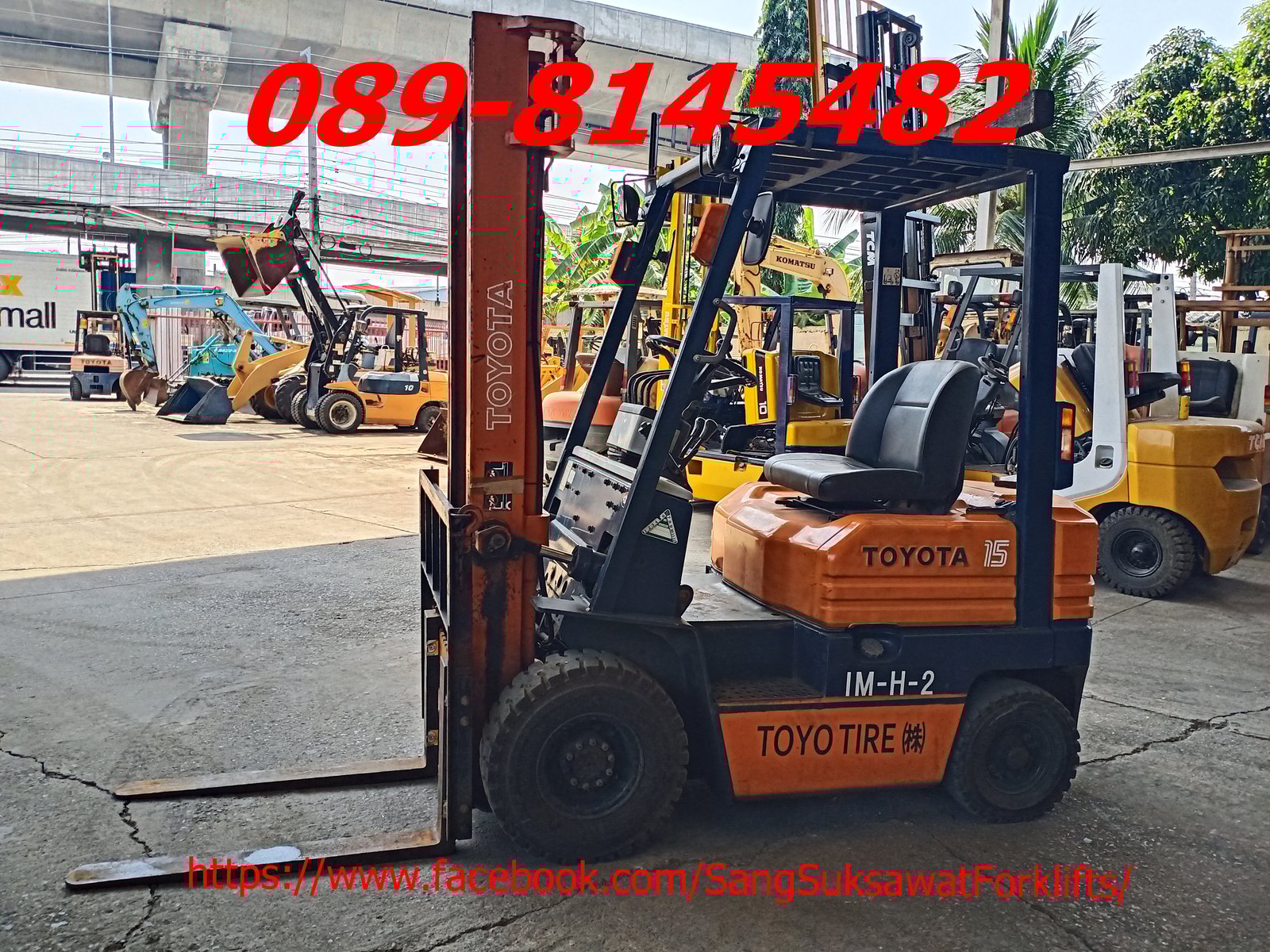 ขายรถยก 1.5 ตัน รถนอกนำเข้าเองจากญี่ปุ่น MADE IN JAPAN