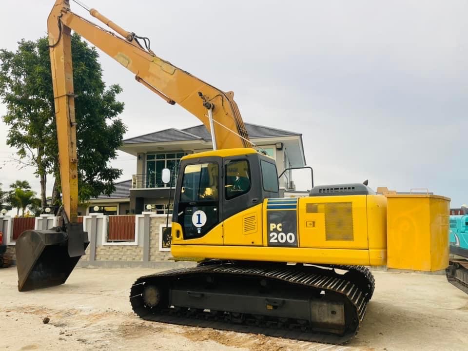 ขายค่ะ KOMATSU PC200-7 บูมยาว สภาพสวยค่ะ