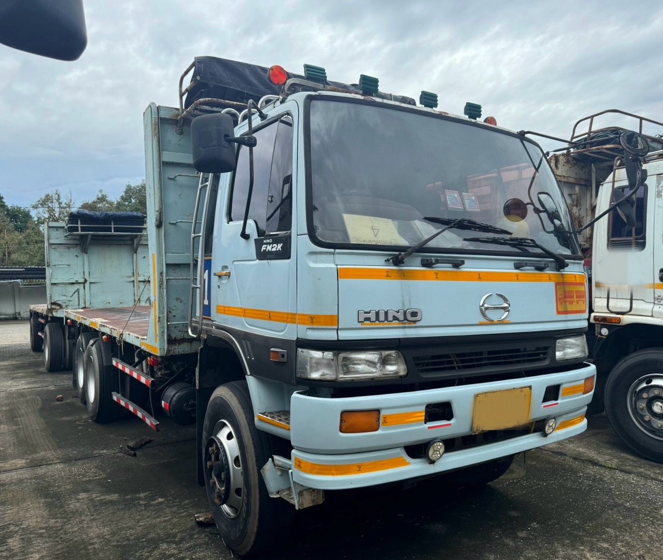 ขายรถ18ล้อพื้นเรียบ HINO 240หาง FTD เน้นโทร 099-4982892 ขายรถ18ล้อพื้นเรียบ HINO 240หาง FTD เน้นโทร 099-4982892