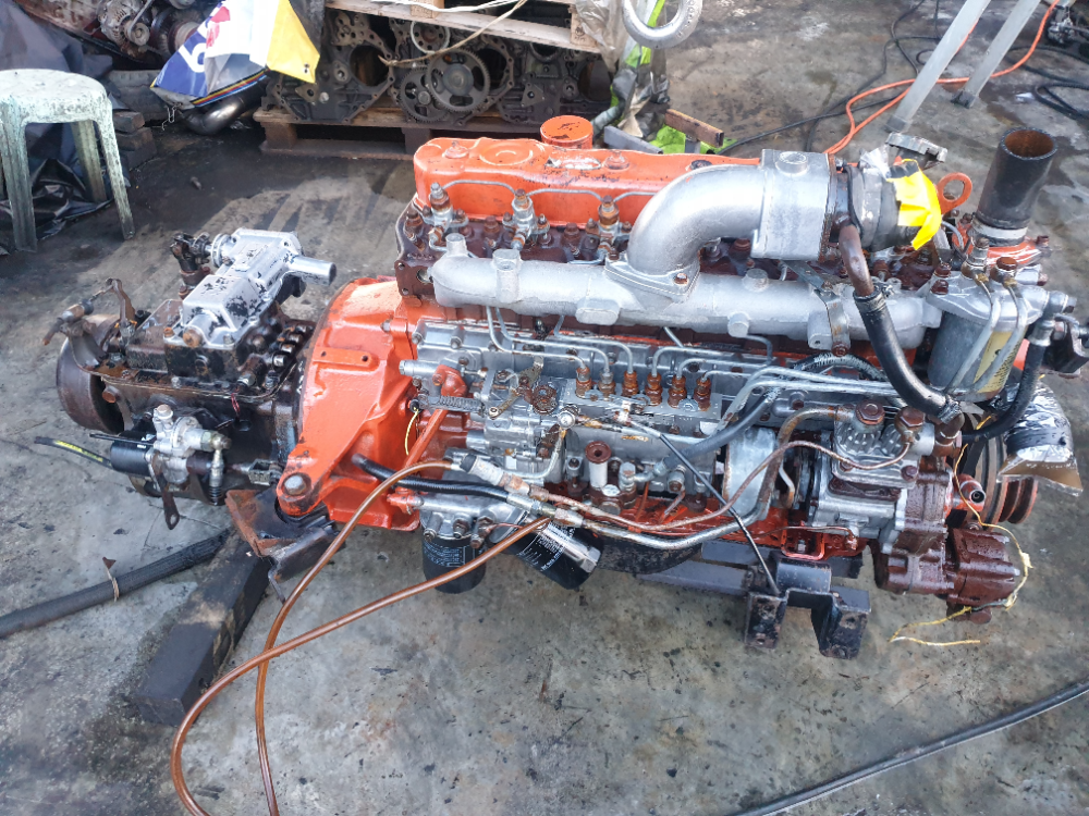 เครื่อง 6bg1 185 แรง(มีใบคุม)พร้อมเกียร์ เครื่อง 6bg1 185 แรง(มีใบคุม)พร้อมเกียร์