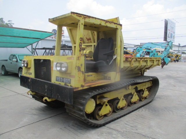 รถบรรทุกตีนตะขาบ Crawler Dump ปี 1986 MST-800 #1103 Morooka 4205 ชม.