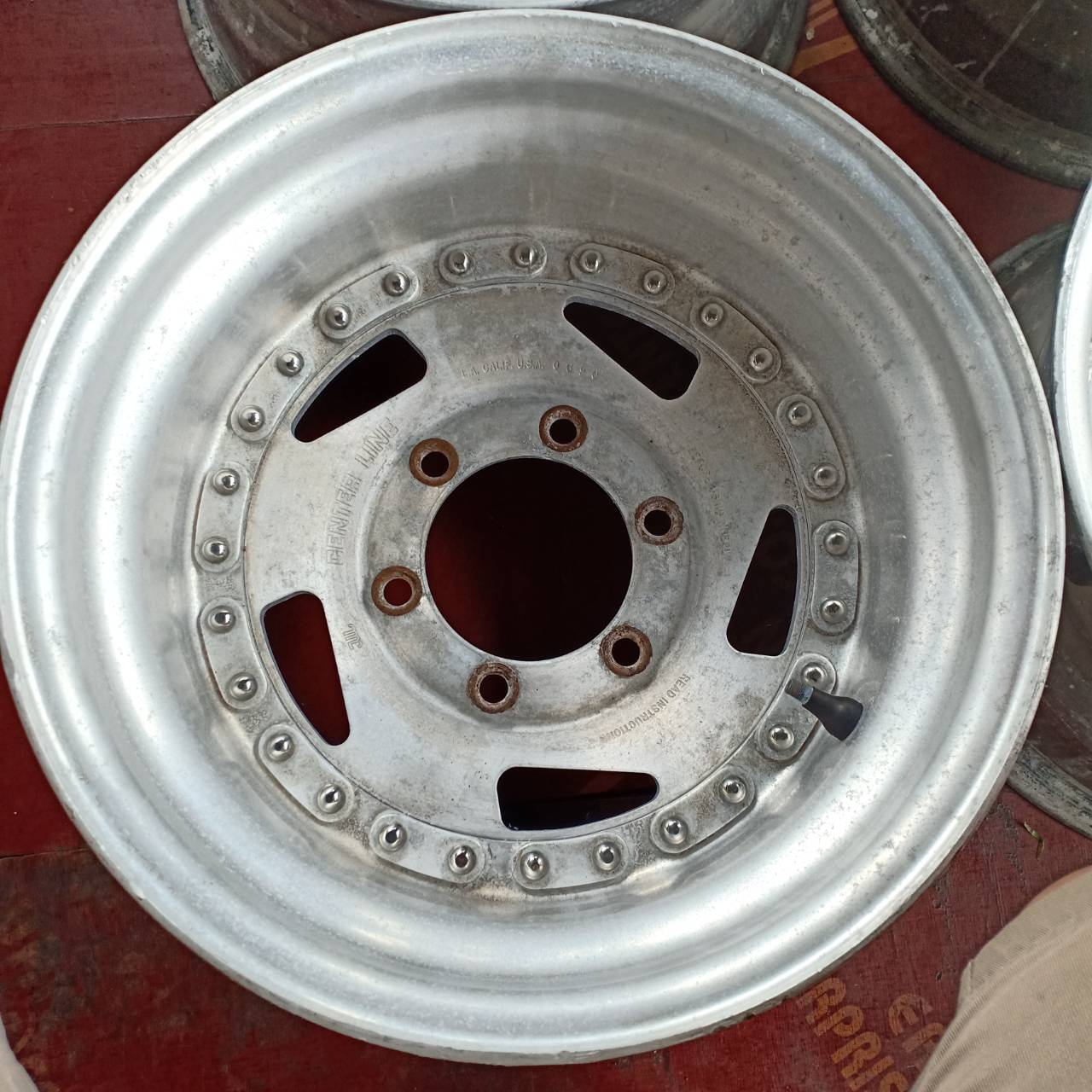 ขายล้อ CENTER LINE ข้อโซ่ MADE IN USA 15x8.5 OFF -34 สภาพเดิมๆ แห้งๆยังไม่ได้ปัดเงา ขายล้อ CENTER LINE ข้อโซ่ MADE IN USA 15x8.5 OFF -34 สภาพเดิมๆ แห้งๆยังไม่ได้ปัดเงา