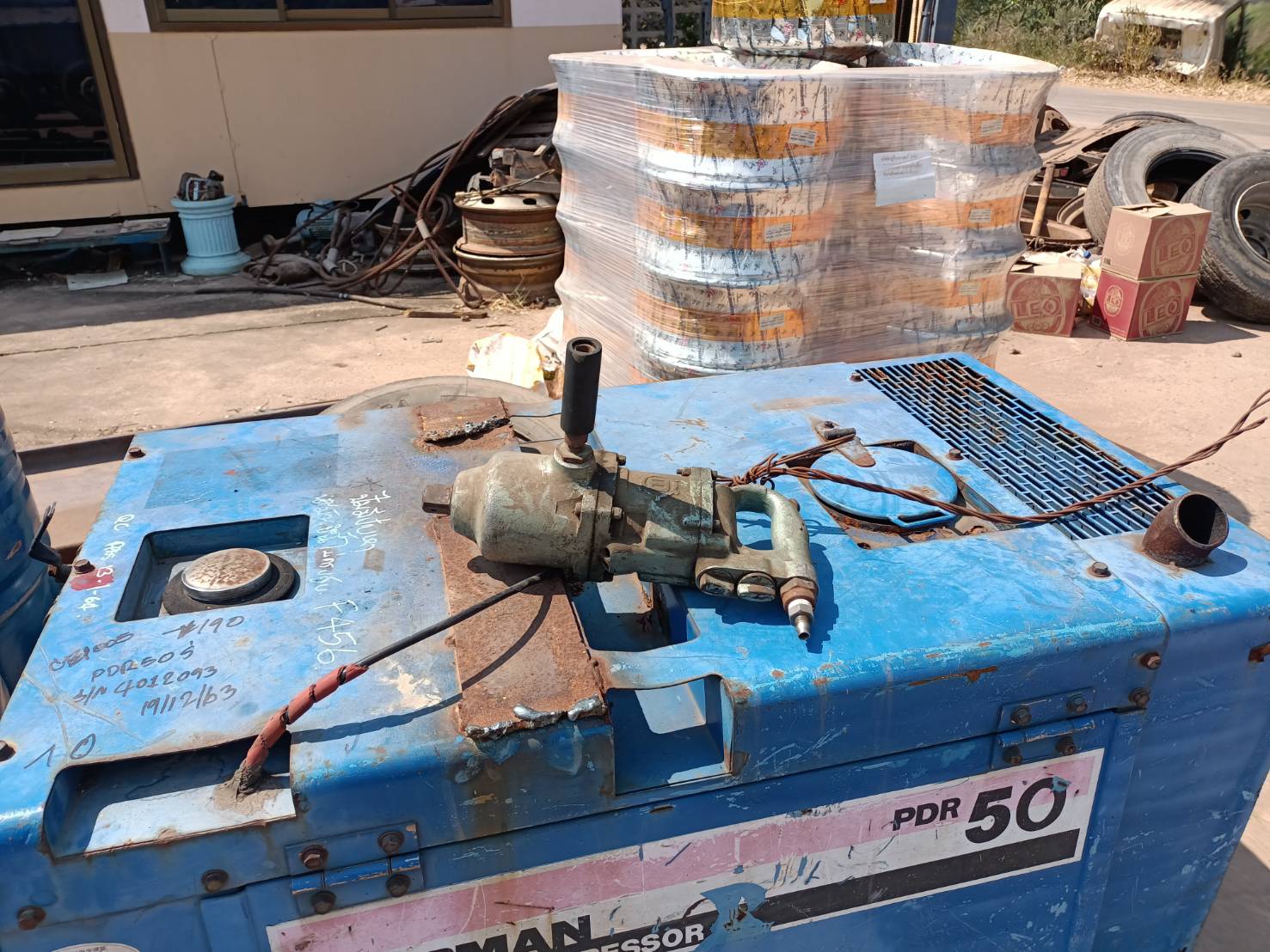 ขายปั้มลมAIRMANเบอร์50 พร้อมBoxขนาด1นิ้ว สภาพพร้อมใช้ ราคา65,000บาท สนใจติดต่อคุณปิ่น 0819176906