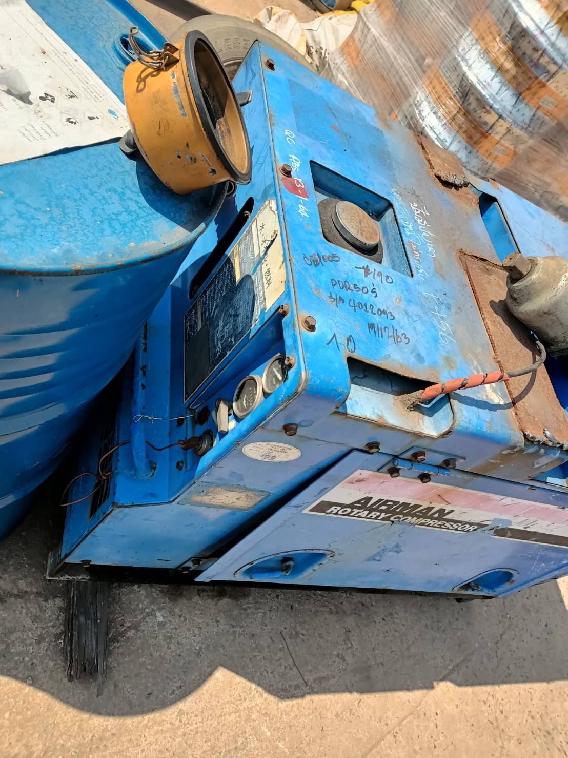 ขายปั้มลมAIRMANเบอร์50 พร้อมBoxขนาด1นิ้ว สภาพพร้อมใช้ ราคา65,000บาท สนใจติดต่อคุณปิ่น 0819176906