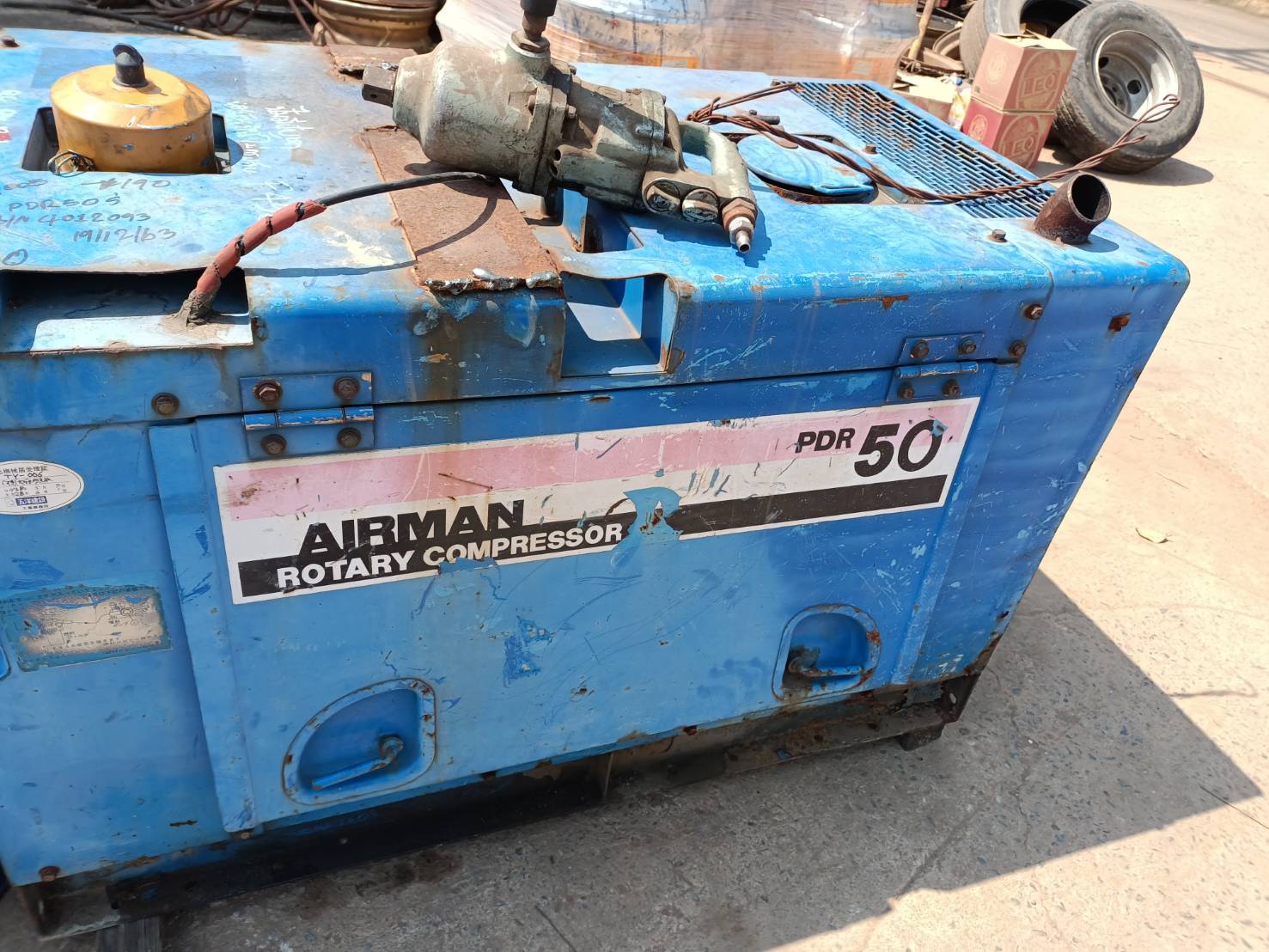 ขายปั้มลมAIRMANเบอร์50 พร้อมBoxขนาด1นิ้ว สภาพพร้อมใช้ ราคา65,000บาท สนใจติดต่อคุณปิ่น 0819176906