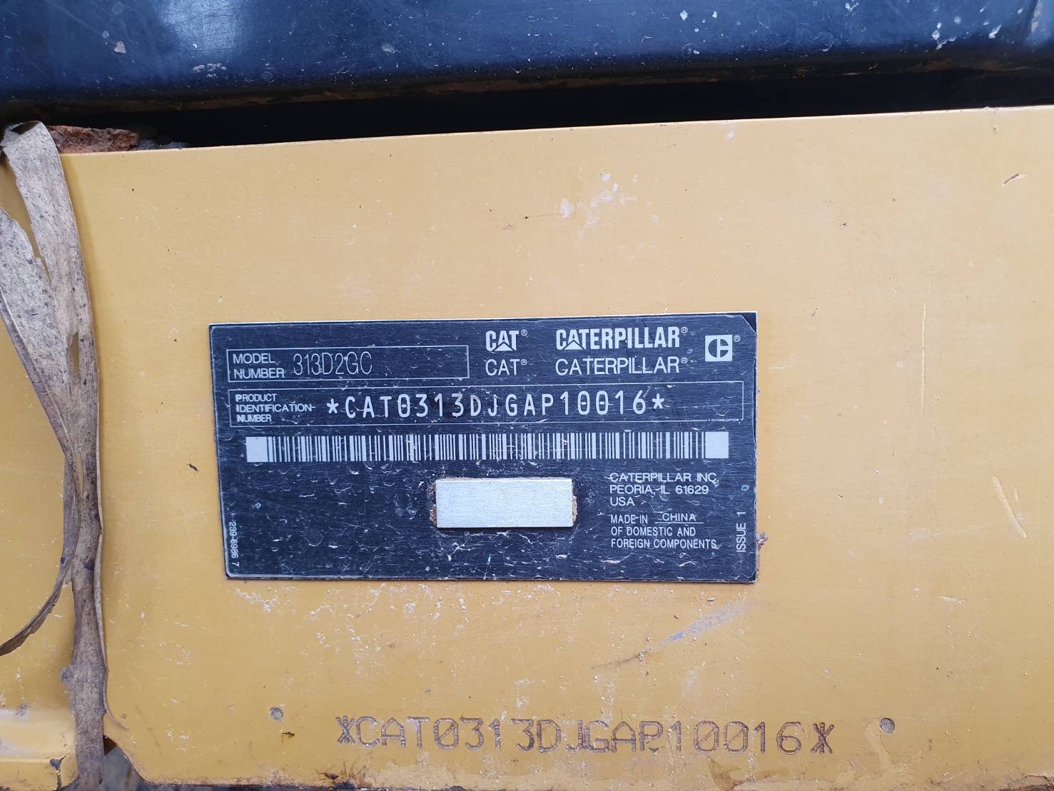 CAT 313 D 2 ไฟฟ้าครบ เครื่องดี ปั้มแรง เอวแน่น ช่วงล่างสวย รถพร้อมใช้งาน เล่มทะเบียน