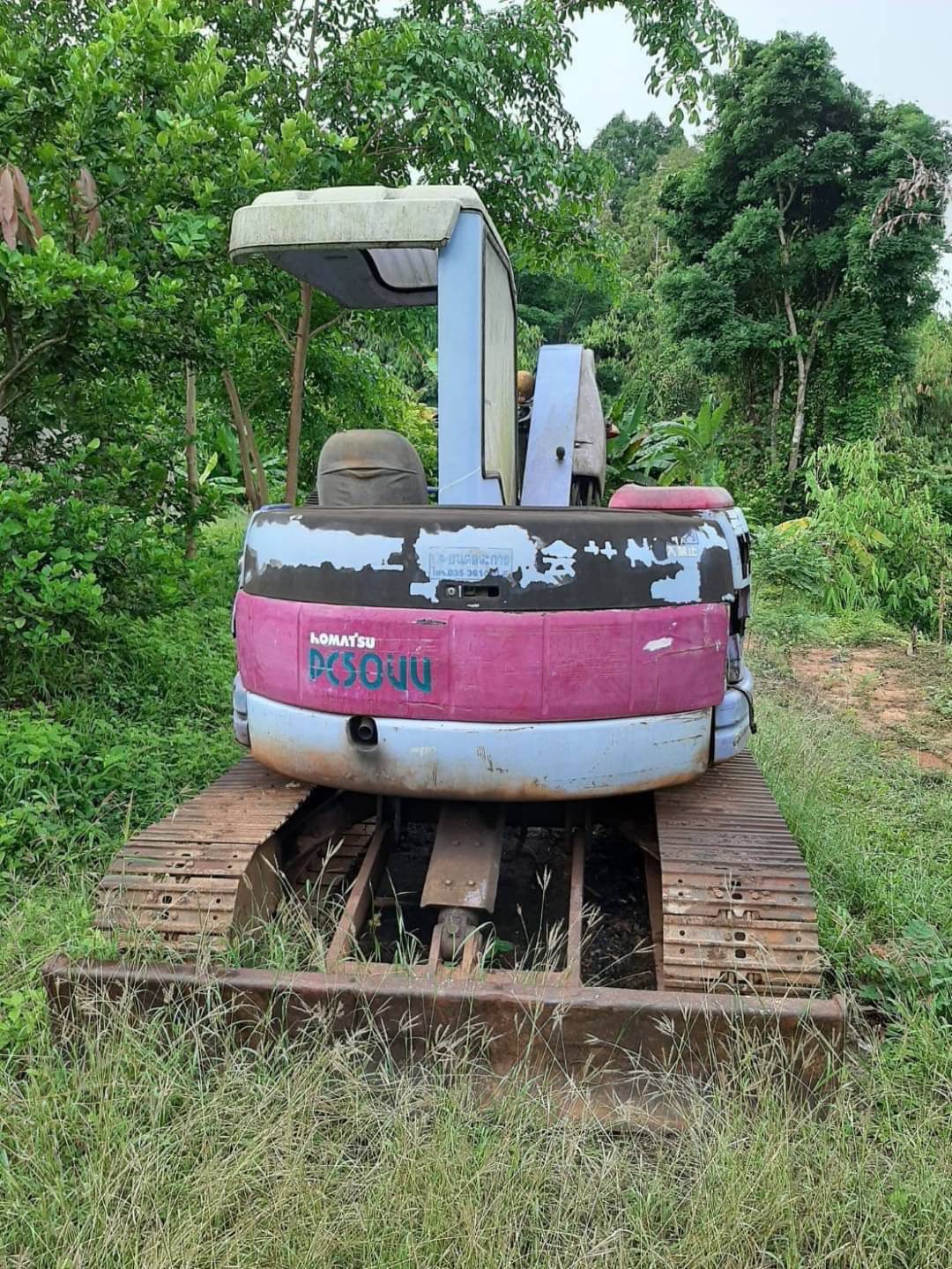 KOMATSU pc 50 uu เครื่องดี ปั้มแรง เอวแน่น ช่วงล่างเต็ม รถพร้อมใช้งาน KOMATSU pc 50 uu เครื่องดี ปั้มแรง เอวแน่น ช่วงล่างเต็ม รถพร้อมใช้งาน