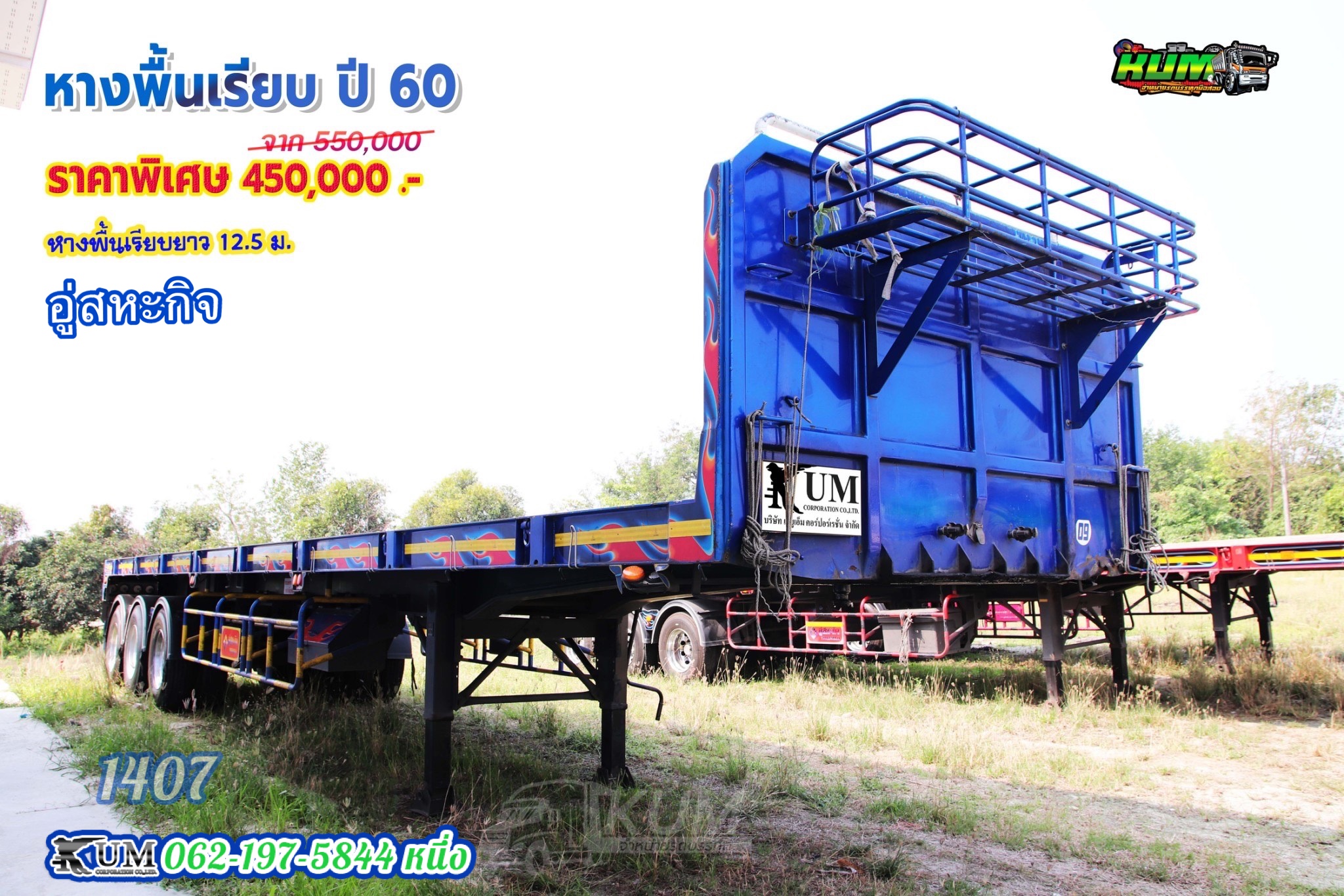 หางพื้นเรียบ