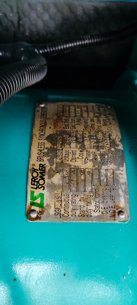 ขายเครื่องปั่นไฟ60kva