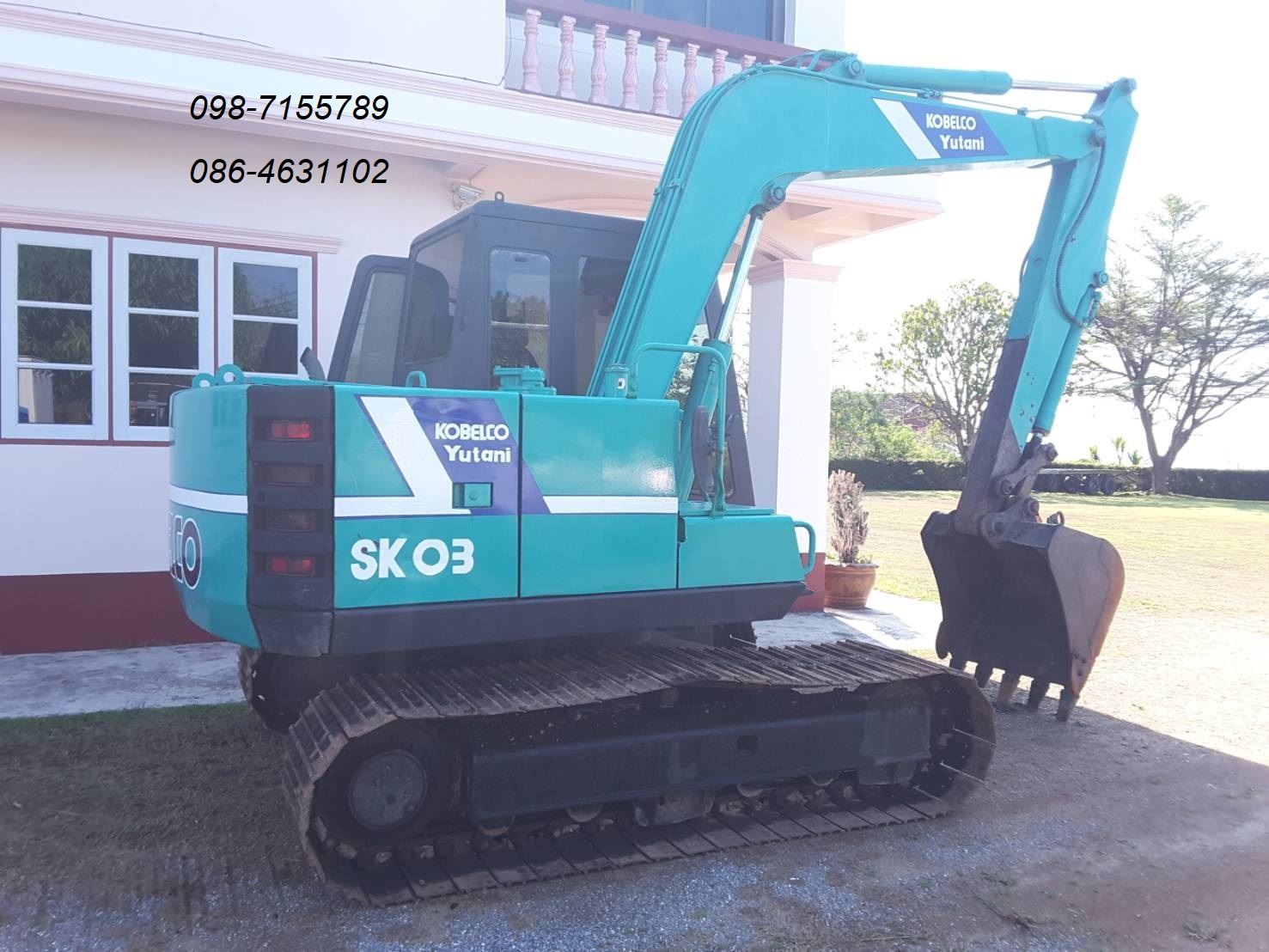 มาแล้ววKobelco Sk60mark2 สภาพเก่านอก ไม่จุกจิก เต็มทุกจุด 098-7155789 086-4631102