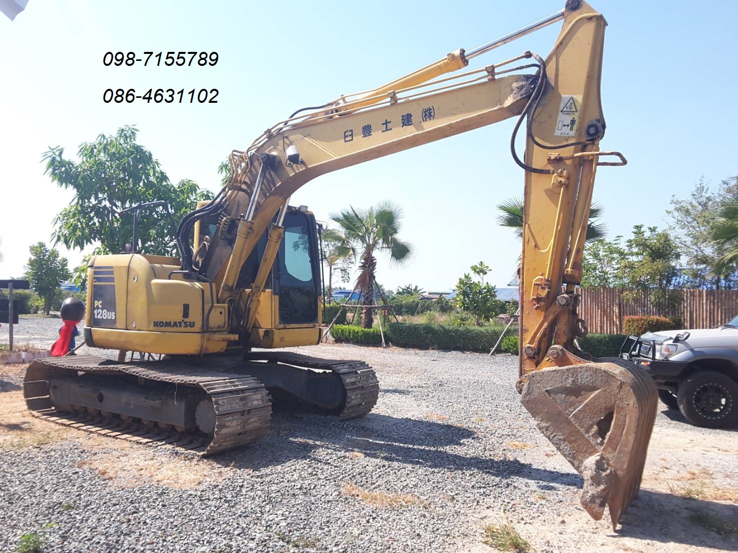 ขายKomatsu Pc128US รุ่น 8 กล้องหลัง 6,000ชั่วโมง สวยสด สนใจโทรมาคุยก่อนได้นะครับ เบอร์ติดต่อ 098-7155789 086-4631102