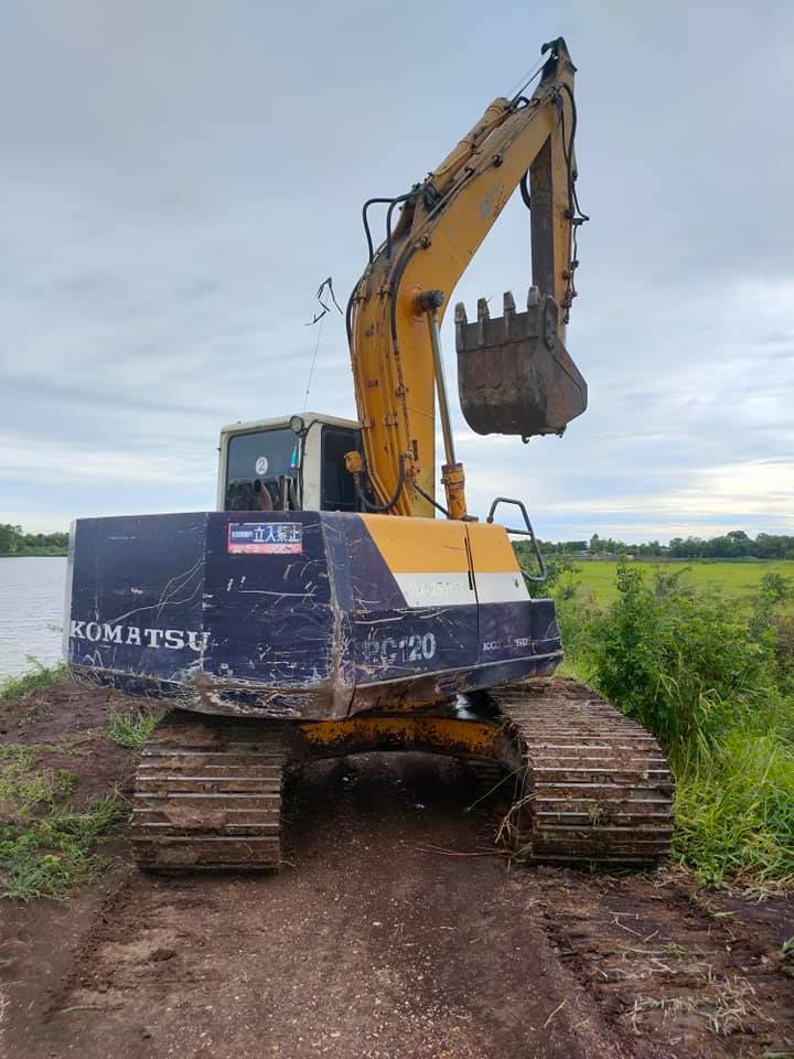 ขายแบคโฮ Komatsu PC120รุ่น5 พร้อมลุยยยย 098-7155789 086-4631102