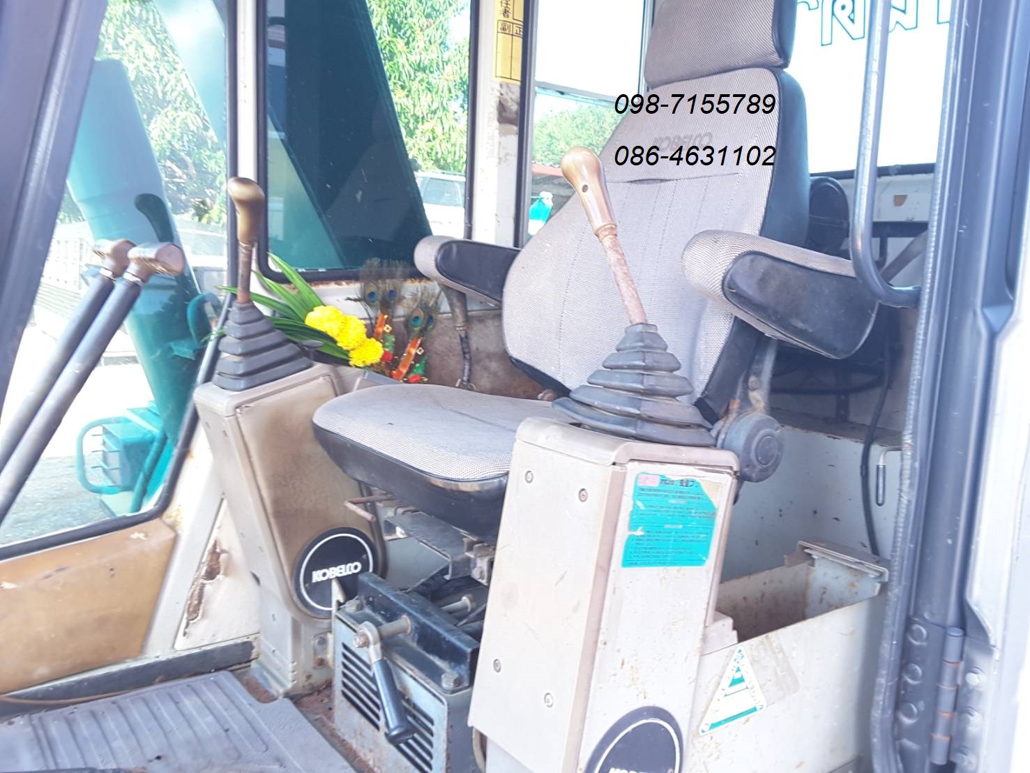 มาแล้ววKobelco Sk60mark2 สภาพเก่านอก ไม่จุกจิก เต็มทุกจุด 098-7155789 086-4631102