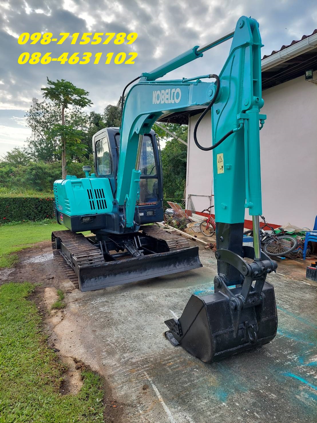 เข้าใหม่ พร้อมใช้ Kobelco SK60C ราคาไม่แรง 098-7155789 086-4631102 เข้าใหม่ พร้อมใช้ Kobelco SK60C ราคาไม่แรง 098-7155789 086-4631102
