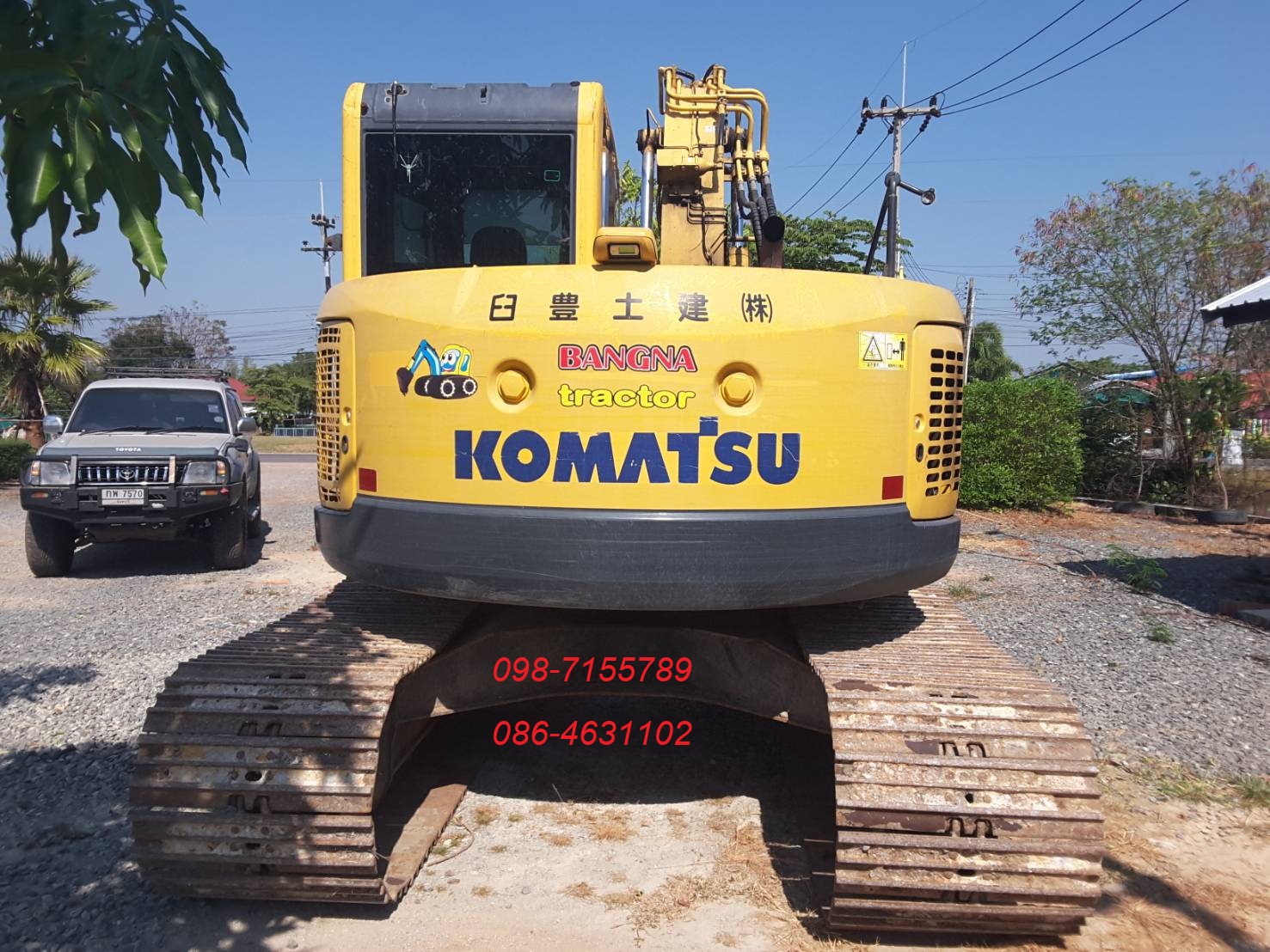 ขายKomatsu Pc128US รุ่น 8 กล้องหลัง 6,000ชั่วโมง สวยสด สนใจโทรมาคุยก่อนได้นะครับ เบอร์ติดต่อ 098-7155789 086-4631102