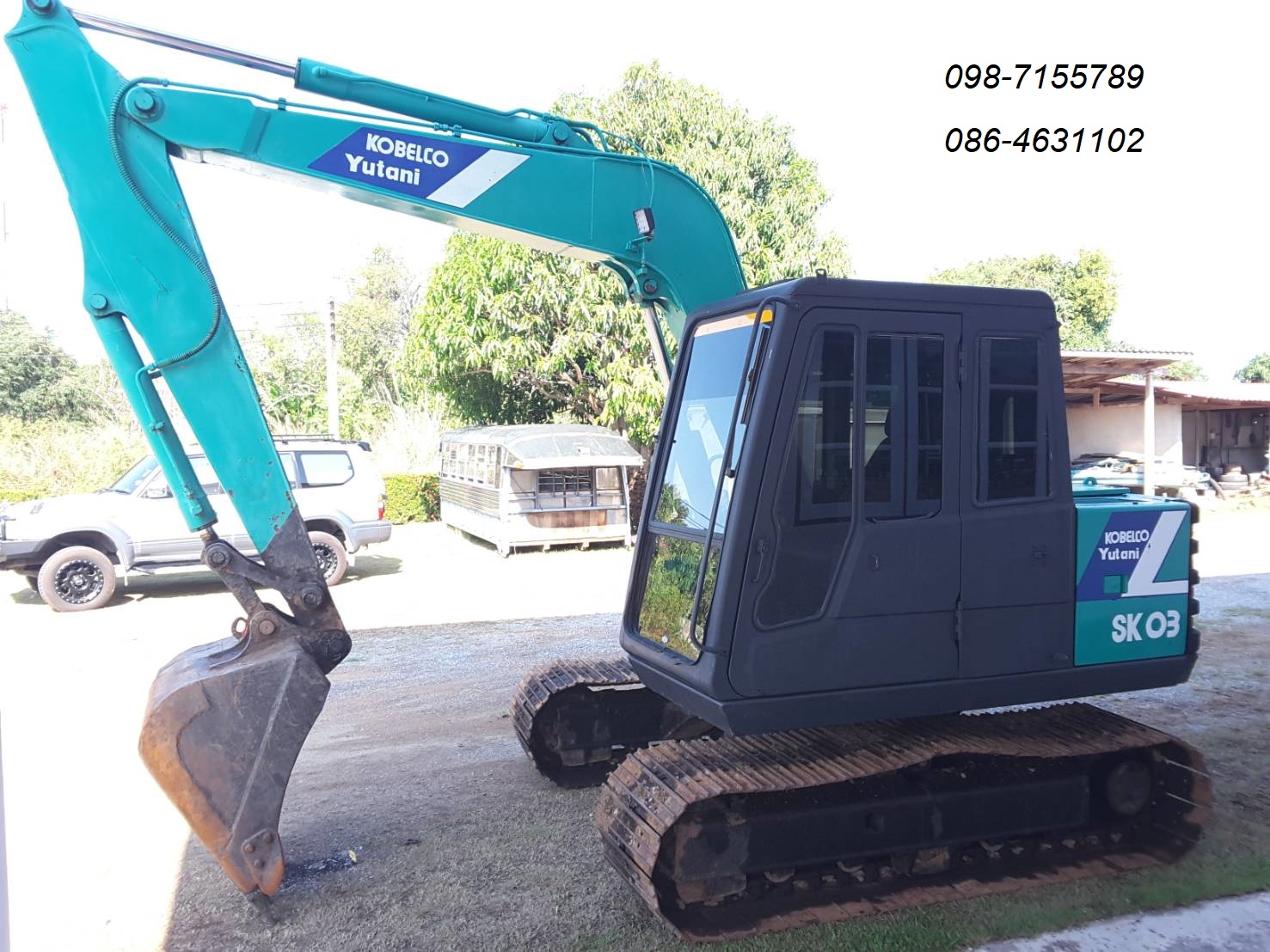 มาแล้ววKobelco Sk60mark2 สภาพเก่านอก ไม่จุกจิก เต็มทุกจุด 098-7155789 086-4631102