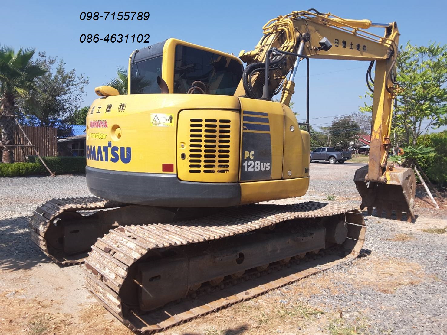 ขายKomatsu Pc128US รุ่น 8 กล้องหลัง 6,000ชั่วโมง สวยสด สนใจโทรมาคุยก่อนได้นะครับ เบอร์ติดต่อ 098-7155789 086-4631102