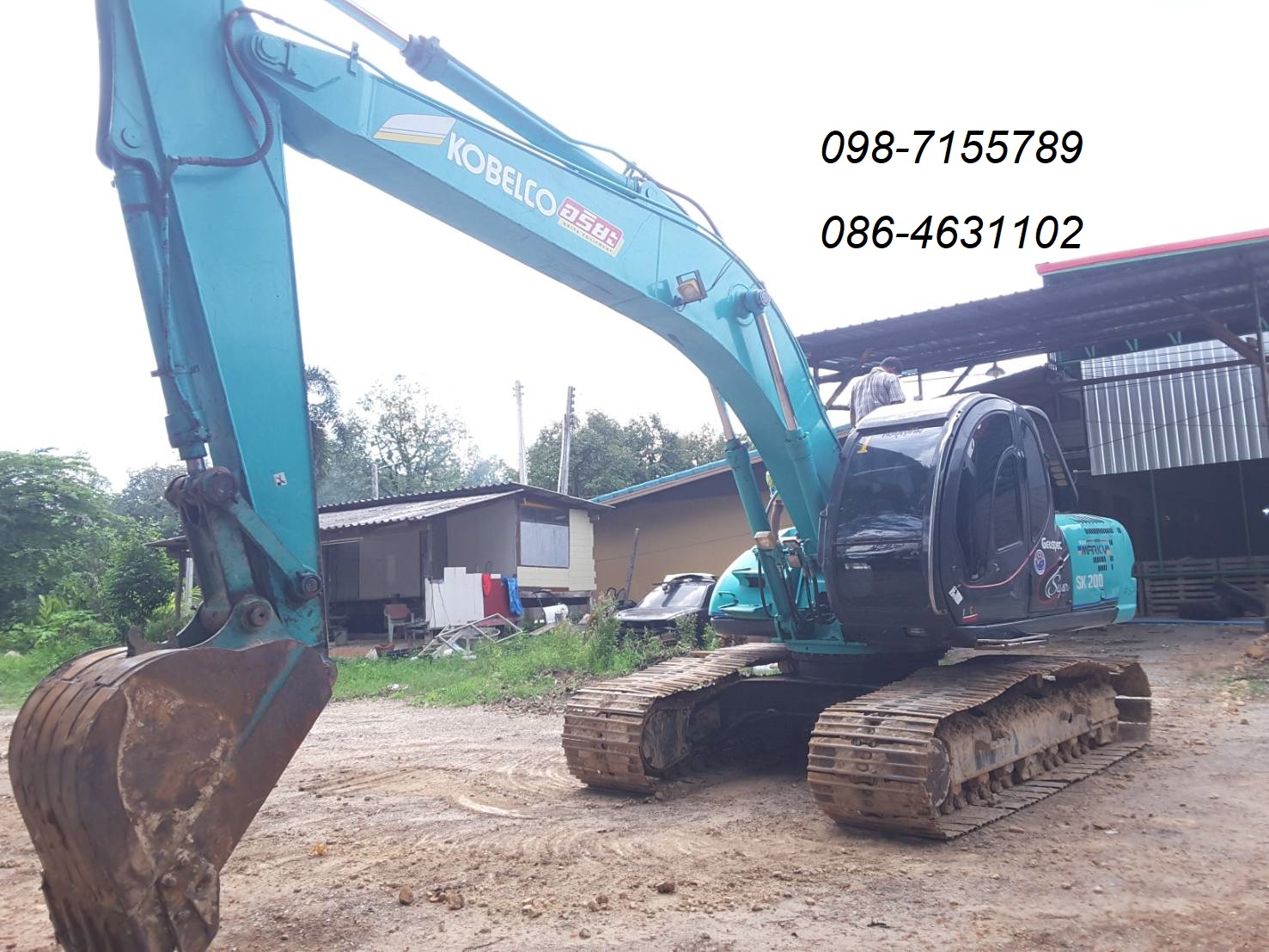 สุดหล่อมาอีกแล้วจ้าาาา Kobelco SK200mark5 098-7155789 086-4631102