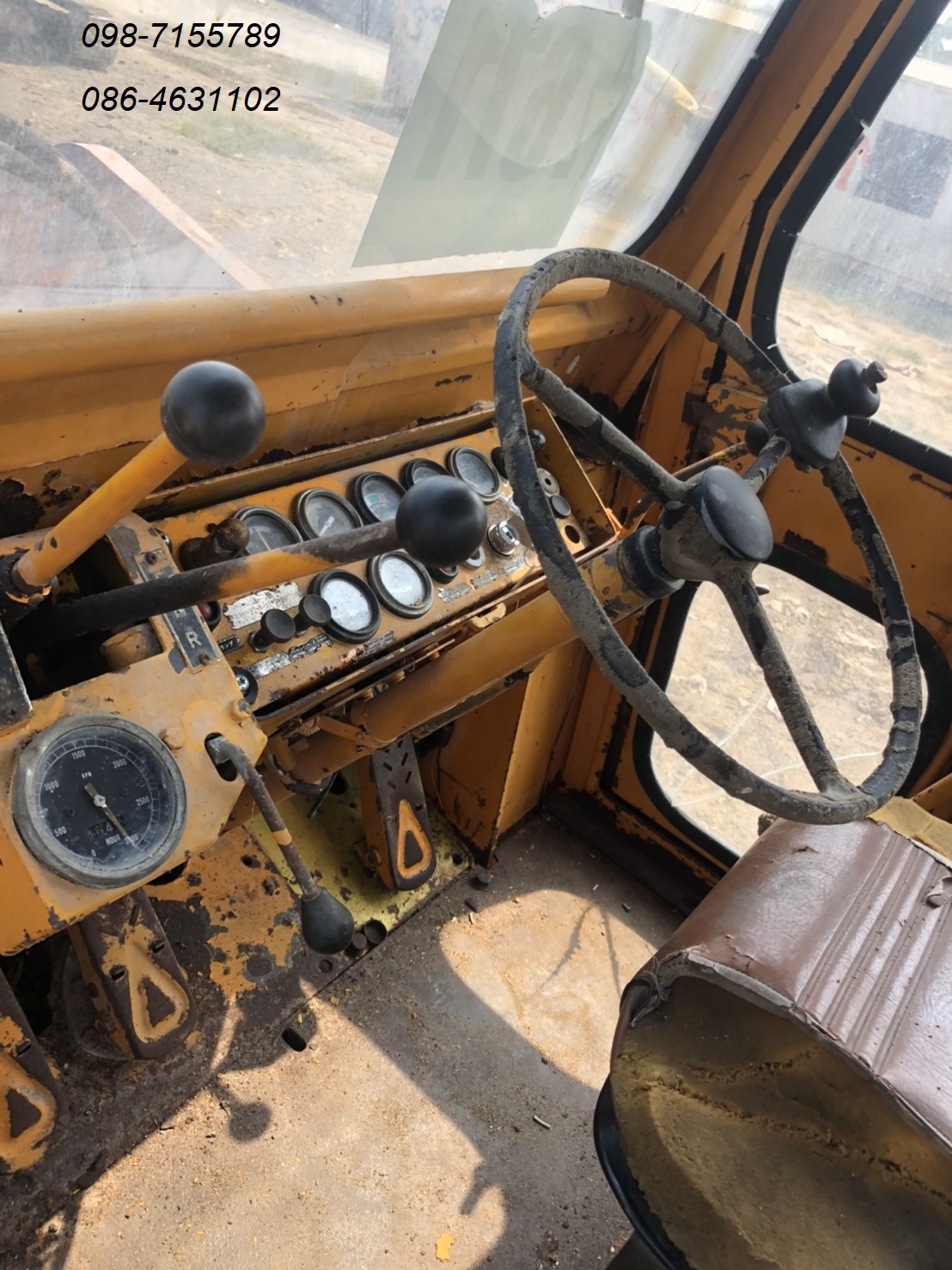 พร้อมลุยแล้ววรถตักล้อยาง Komatsu JH63B ราคาพิเศษ สภาพเก่านอก เบอร์ติดต่อ 098-7155789 086-4631102