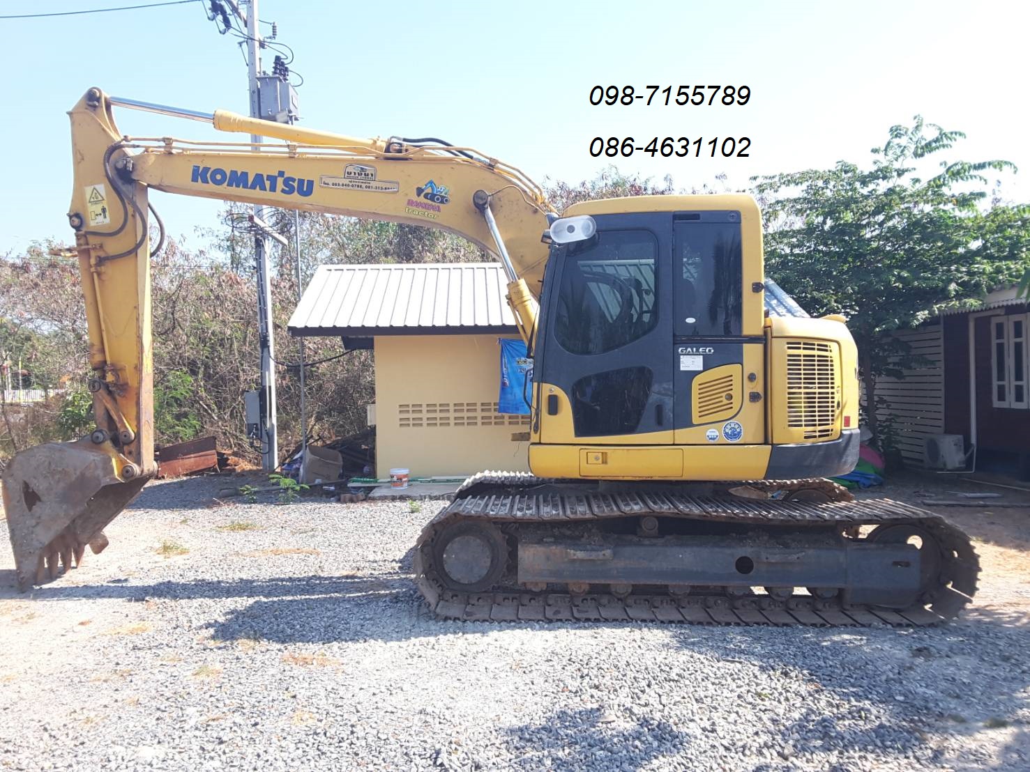 ขายKomatsu Pc128US รุ่น 8 กล้องหลัง 6,000ชั่วโมง สวยสด สนใจโทรมาคุยก่อนได้นะครับ เบอร์ติดต่อ 098-7155789 086-4631102