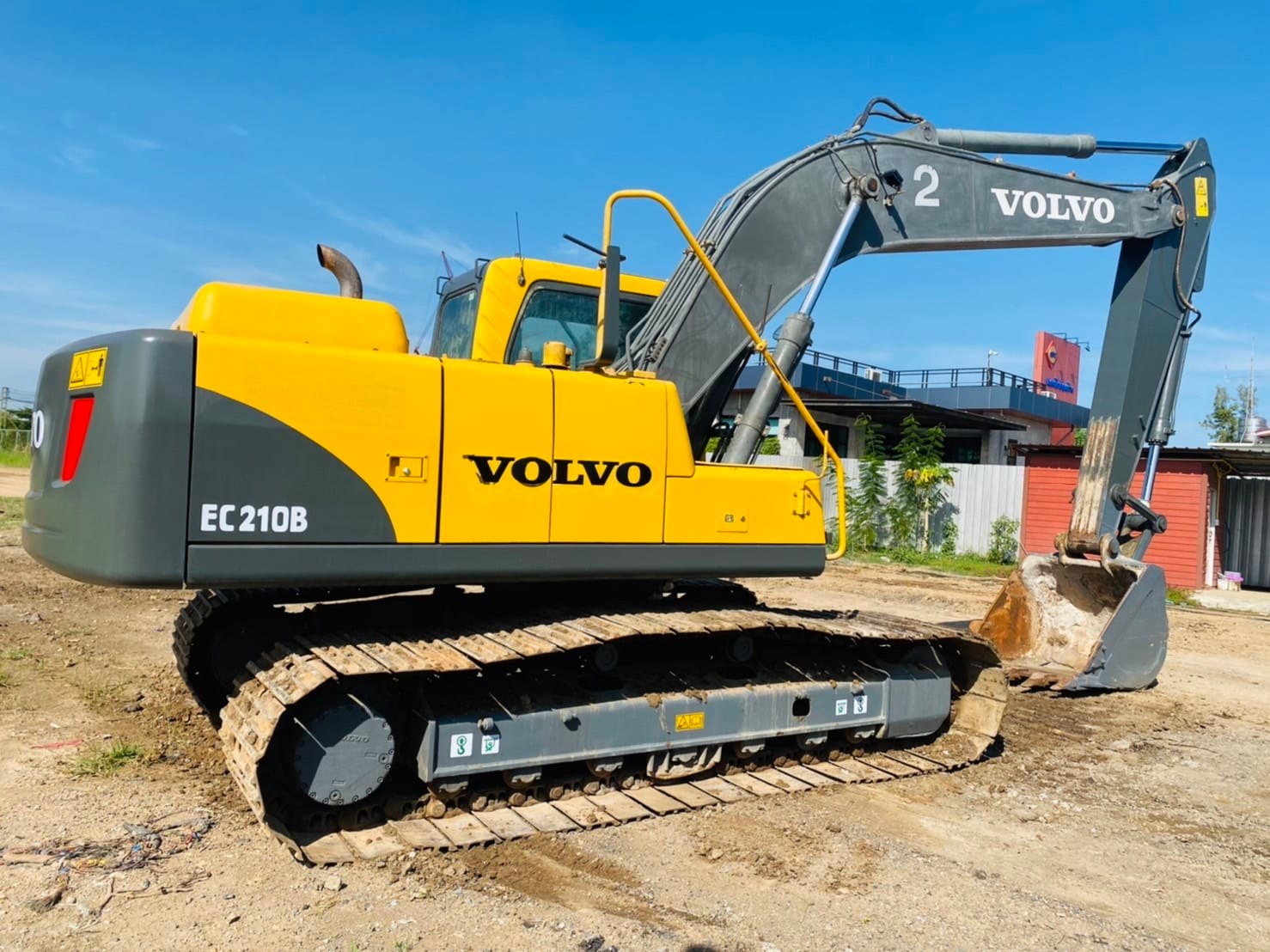 ขายแบคโฮ Volvo Ec210B Prime พร้อมใช้ 098-7155789 086-4631102