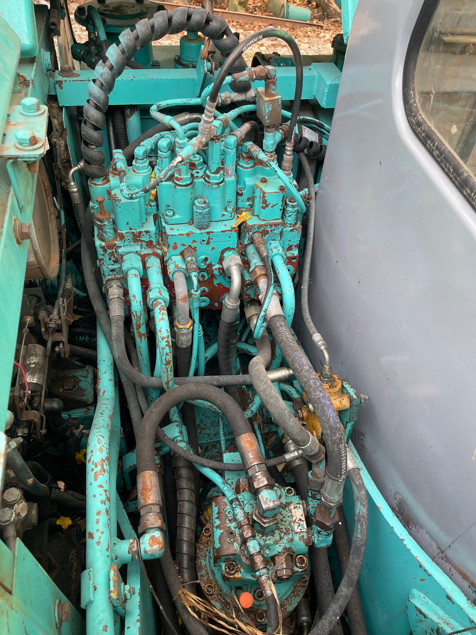 KOBELCO sk60-5 พร้อมใช้ มีไลน์หัวเจาะ เอกสารแจ้งจำหน่าย