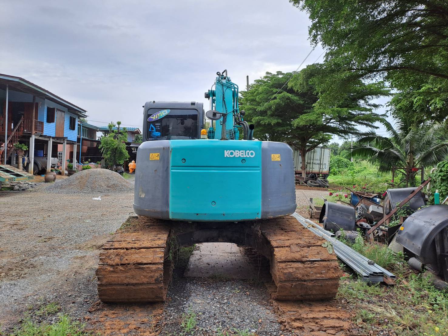 ขาย SK135 SR  yy04 โซ่บูธสลักเต็ม ใบแทรค 70 เซ็น