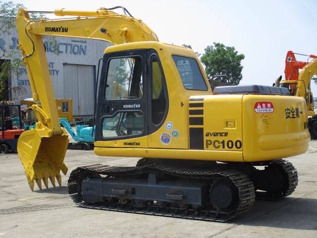 KOMATSU PC 100-6E รถเก่านอก ไฟฟ้าครบ ระบบดี เอกสารแจ้งจำหน่าย