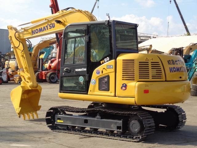 Komatsu PC 60-8 รถเก่านอก เอกสารแจ้งจำหน่าย