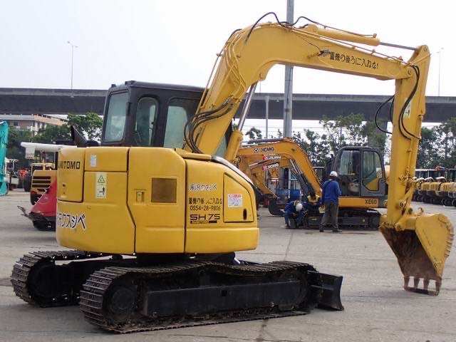 SUMITOMO SH 75X-3B เก่านอก เอกสารแจ้งจำหน่าย SUMITOMO SH 75X-3B เก่านอก เอกสารแจ้งจำหน่าย