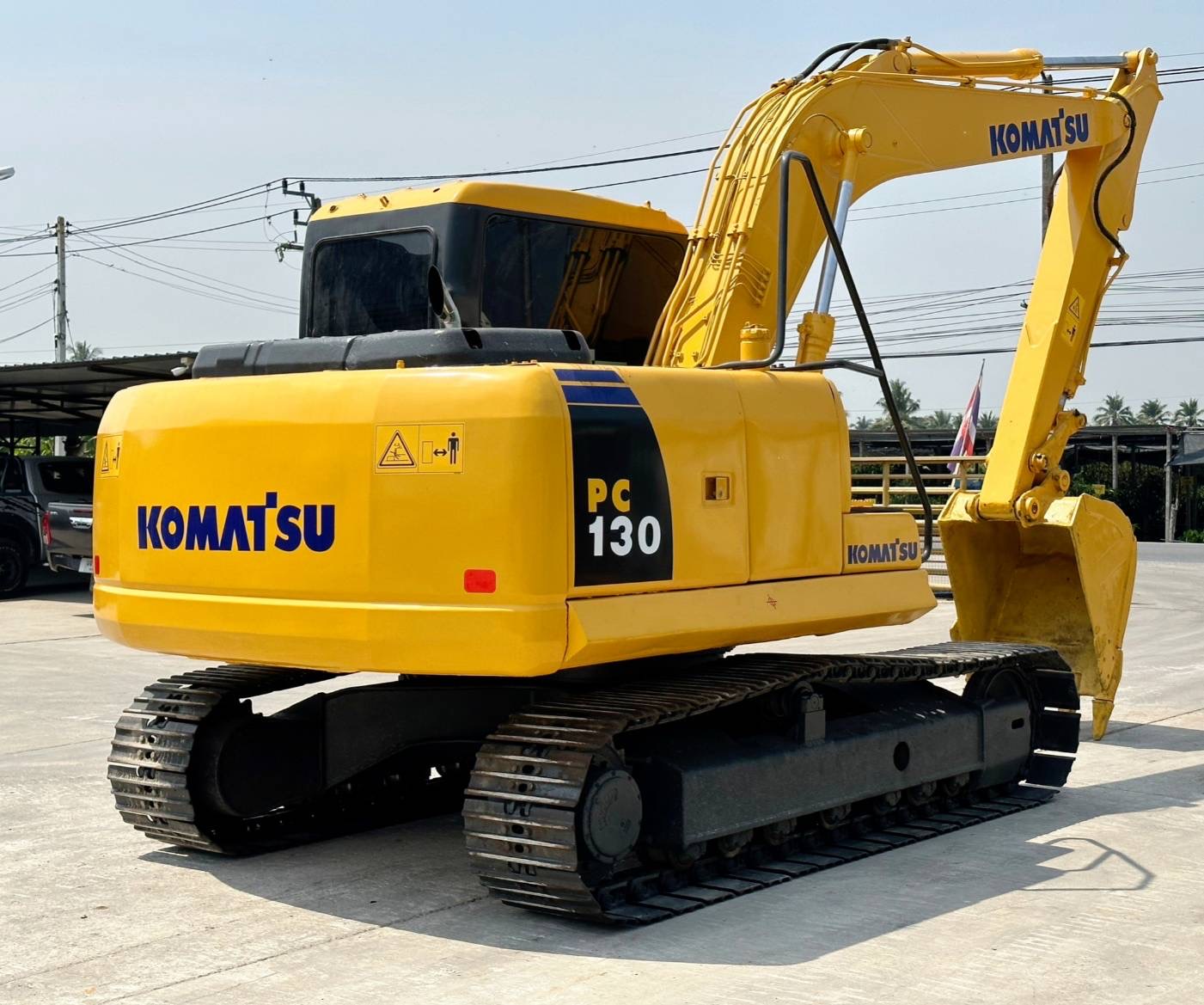 KOMATSU PC 130-7 เก่านอก เอกสารแจ้งจำหน่าย
