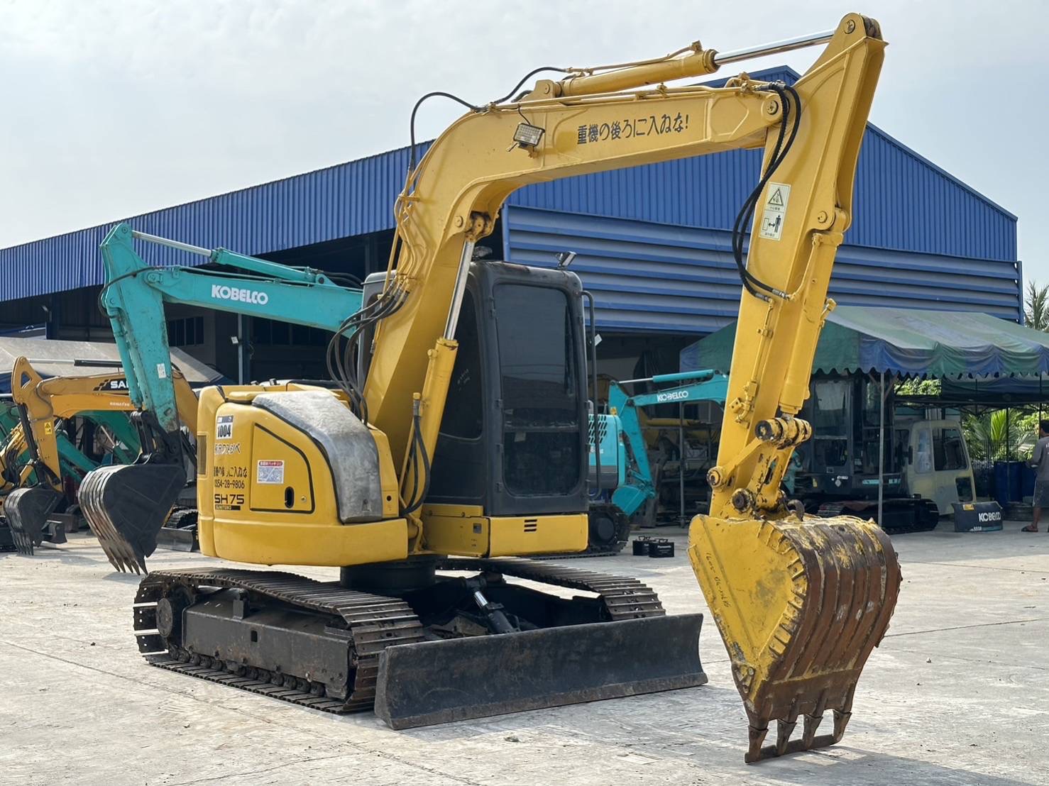 SUMITTOMO SH 75X-3B ไฟฟ้าครบ ลายแย็ก ผานดัน เอกสารชุดจดทะเบียน