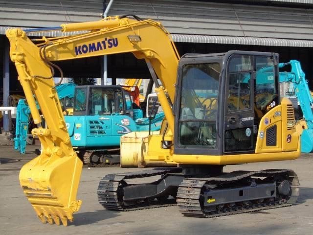 Komatsu PC 60-8 รถเก่านอก เอกสารแจ้งจำหน่าย
