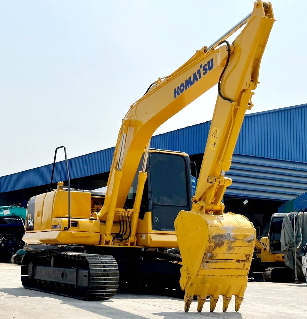 KOMATSU PC 130-7 เก่านอก เอกสารแจ้งจำหน่าย