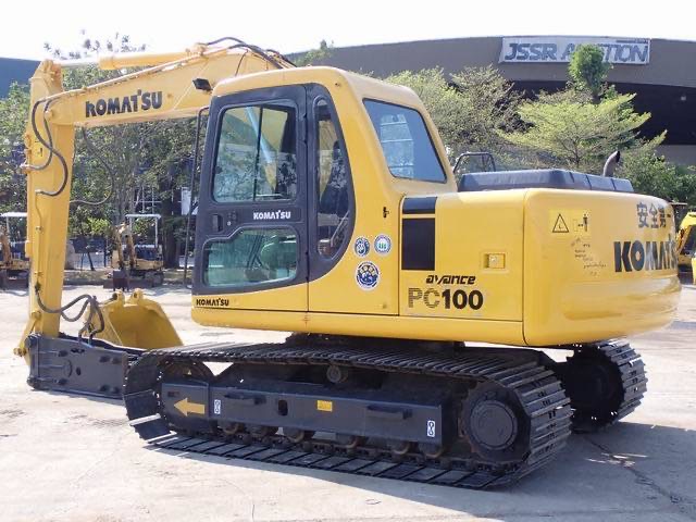 KOMATSU PC 100-6 เก่านอก เอกสารแจ้งจำหน่าย