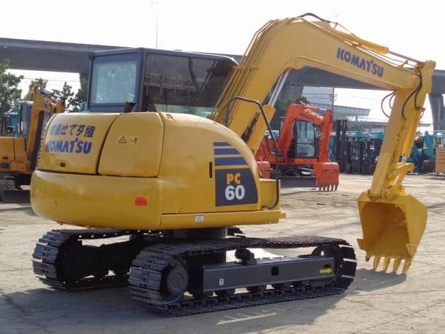 Komatsu PC 60-8 รถเก่านอก เอกสารแจ้งจำหน่าย